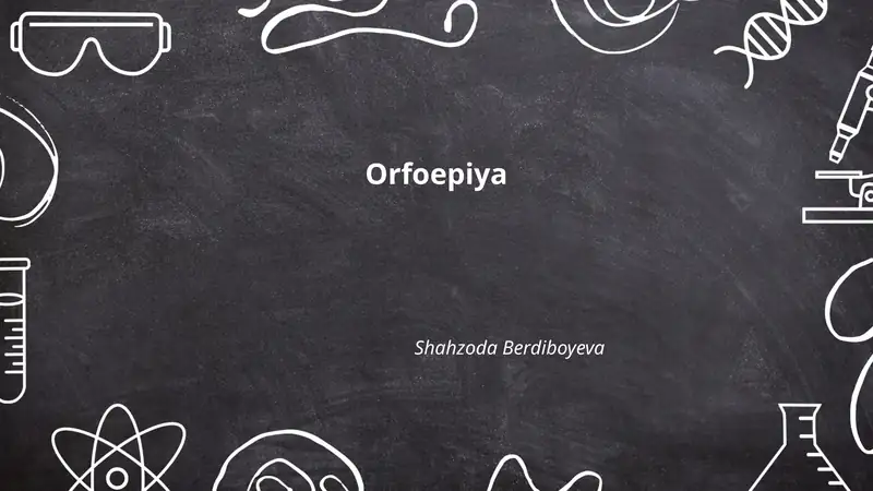 Orfoepiya