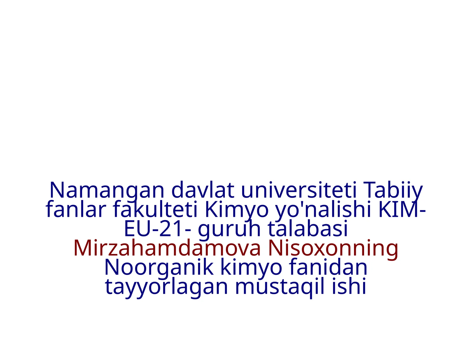Elektro kimyoviy eritmalar