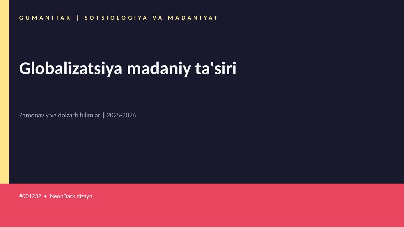 Globalizatsiya madaniy ta'siri