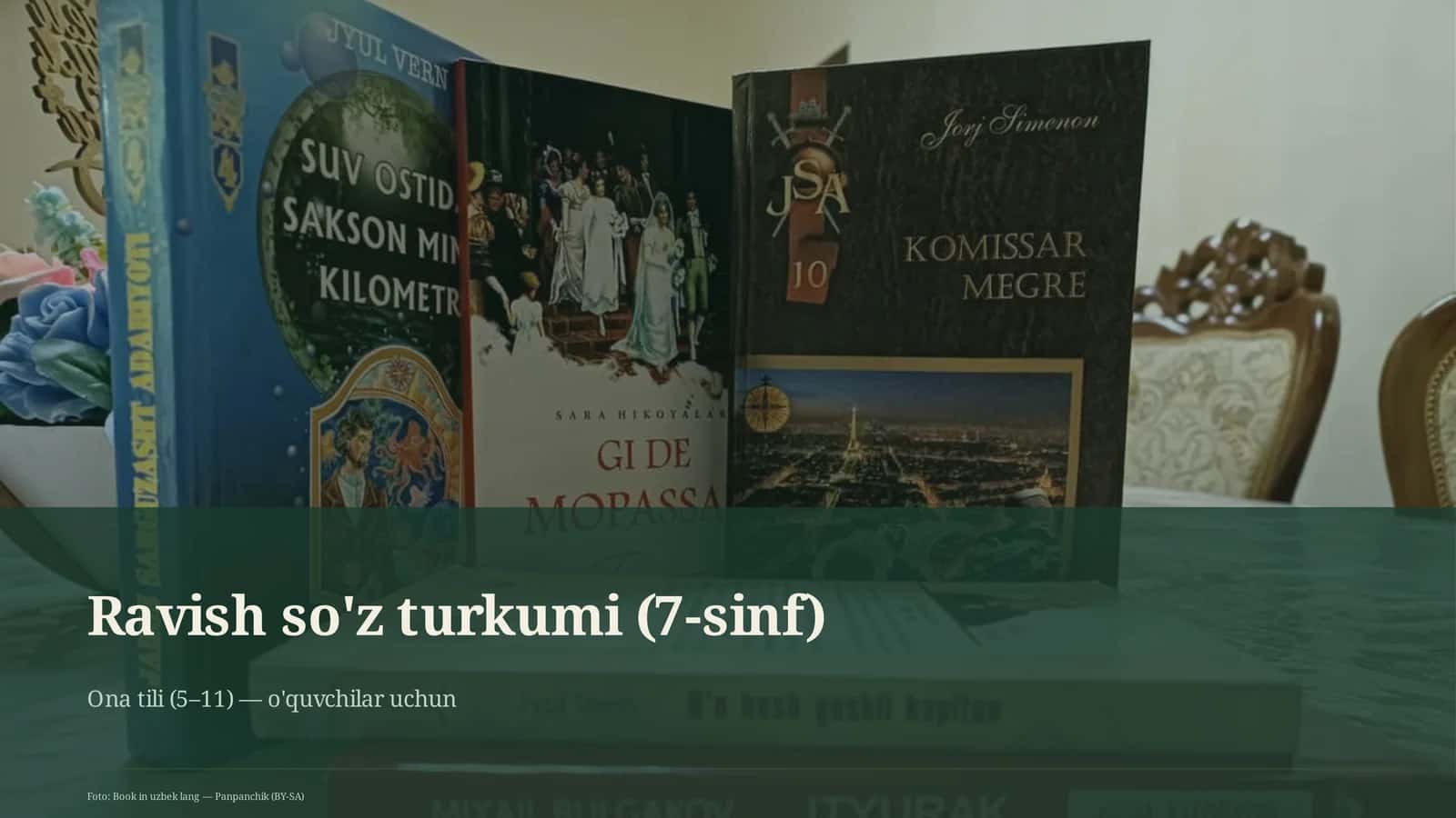 Ravish so'z turkumi (7-sinf)