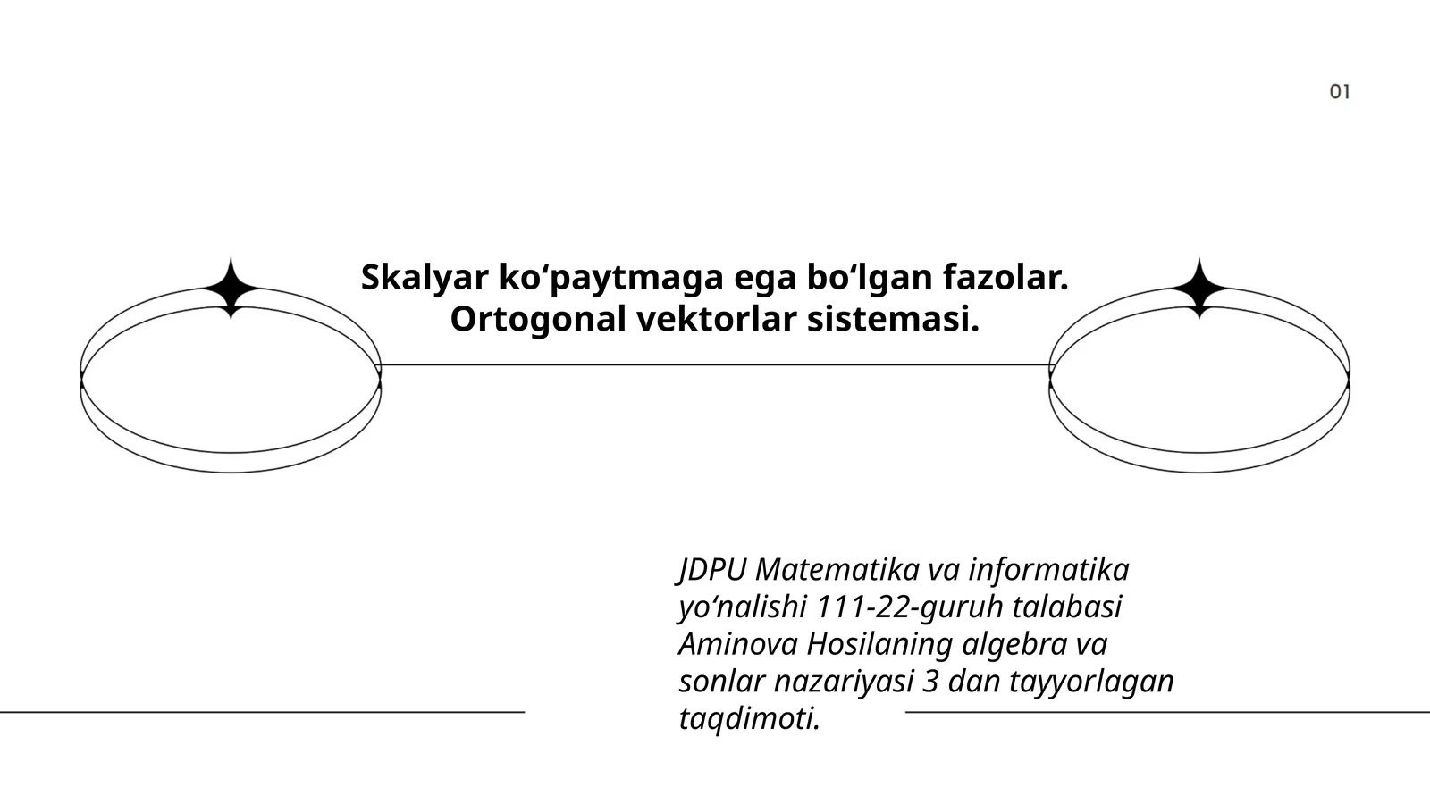 Ortogonal vektorlar sistemasi