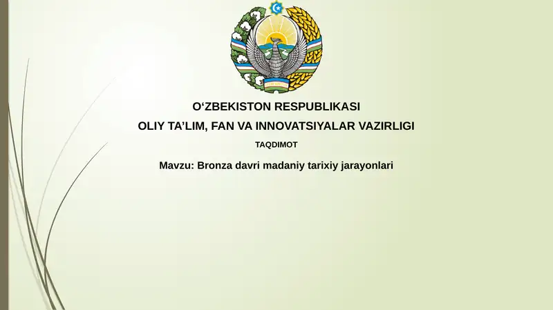 Bronza davri tarixi