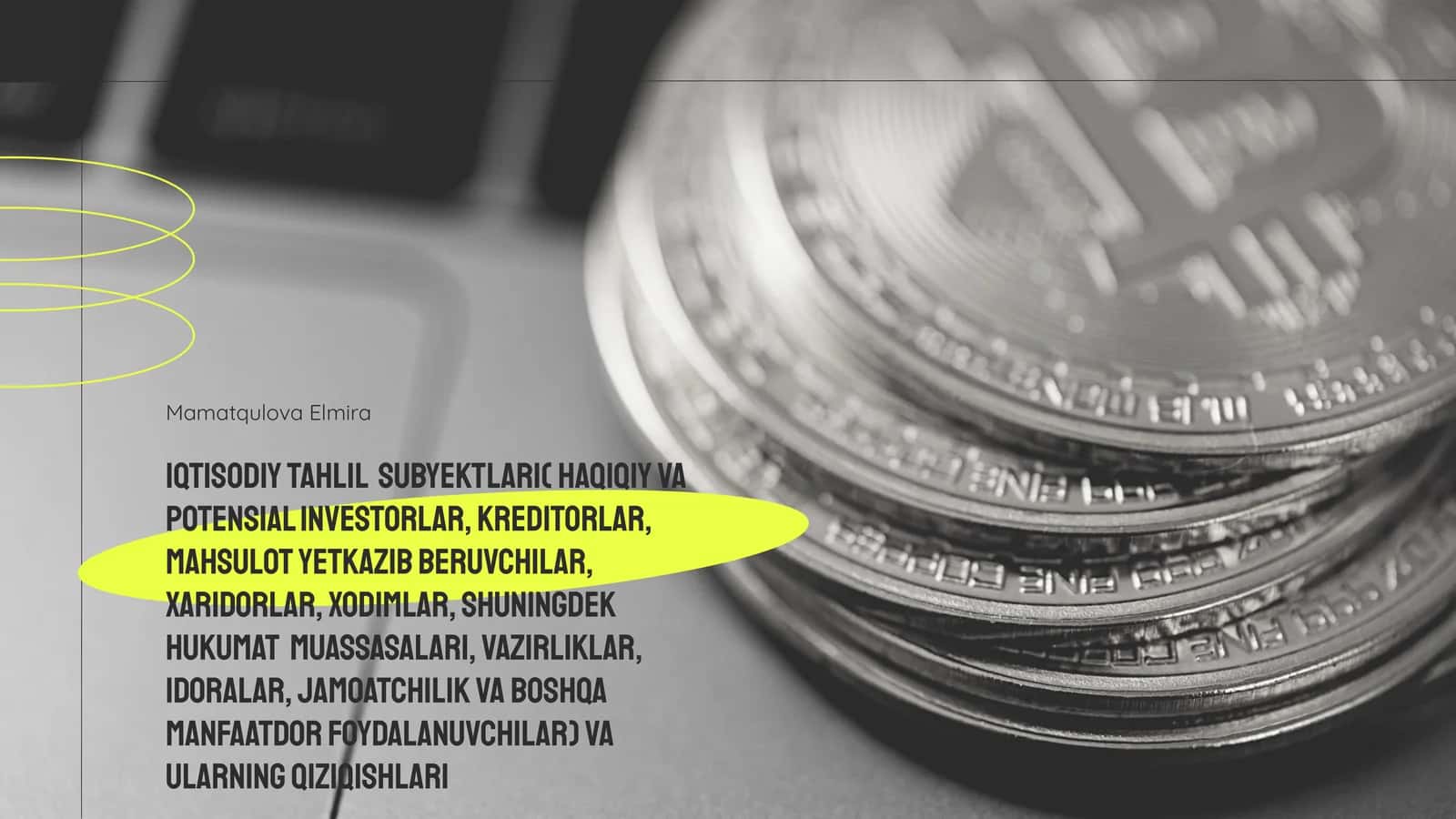 Iqtisodiy tahlil subyektlari