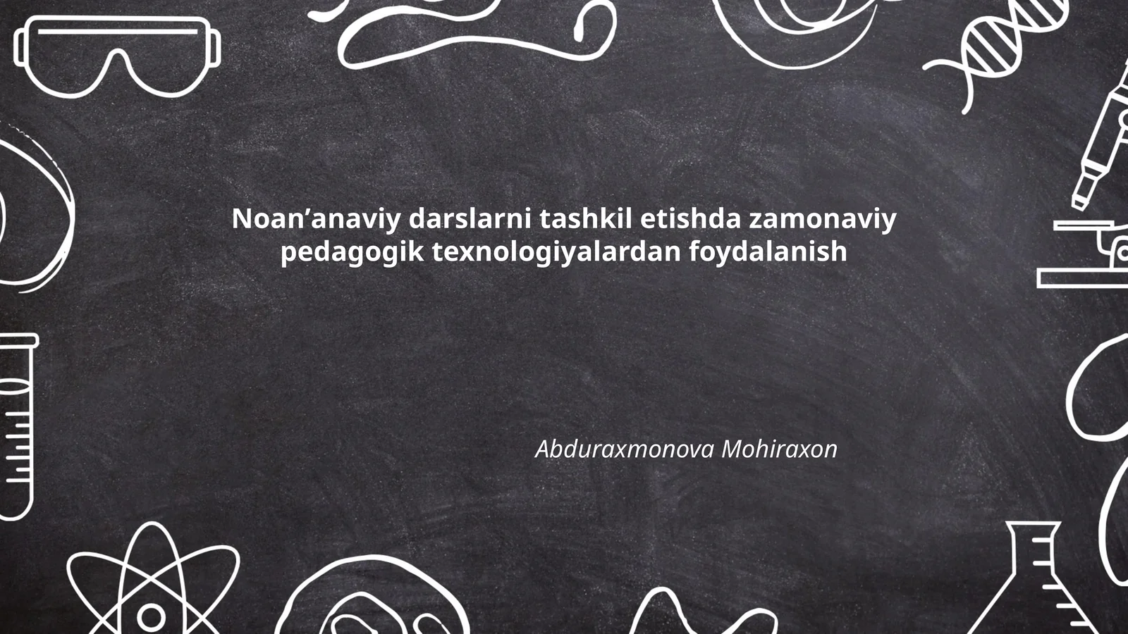Zamonaviy Pedagogik Texnologiyalar