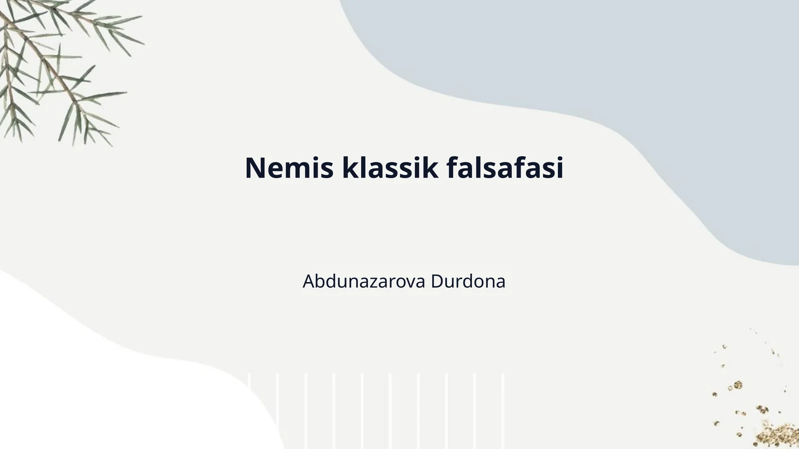 Nemis klassik falsafasi