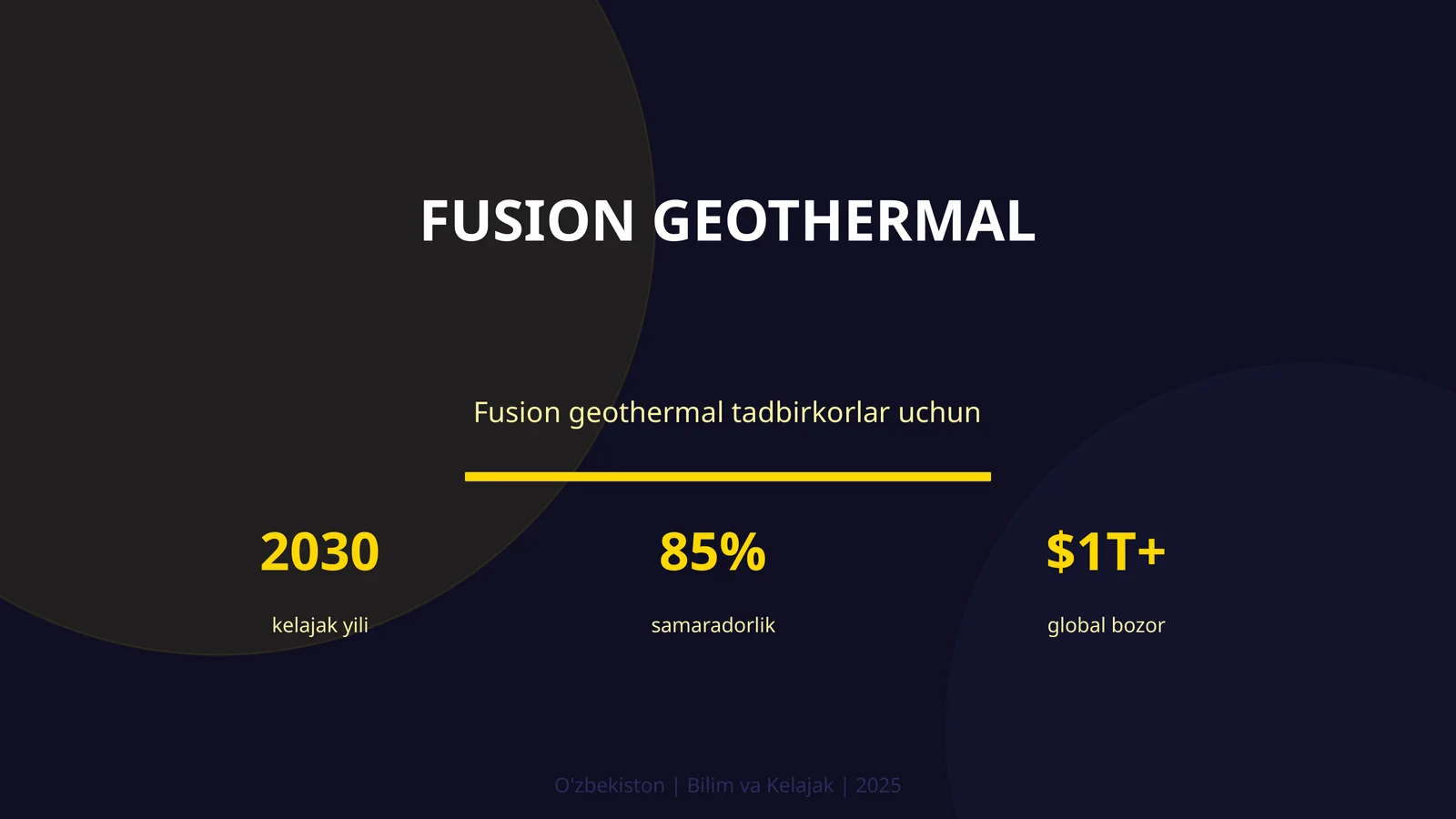Fusion geothermal