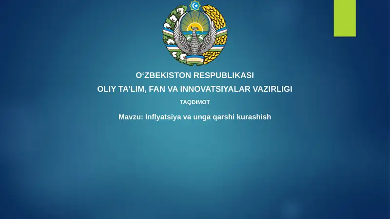Inflyatsiya: Mohiyati, Sabablari va Oqibatlari