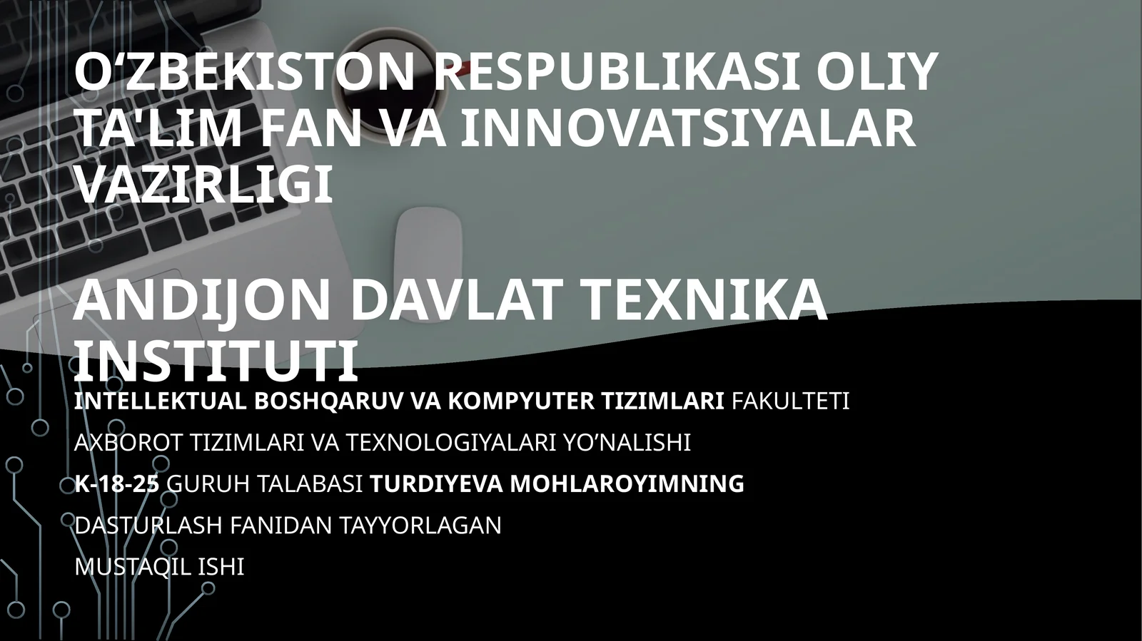 Overloading: funksiya va operatorlarni qayta yuklash