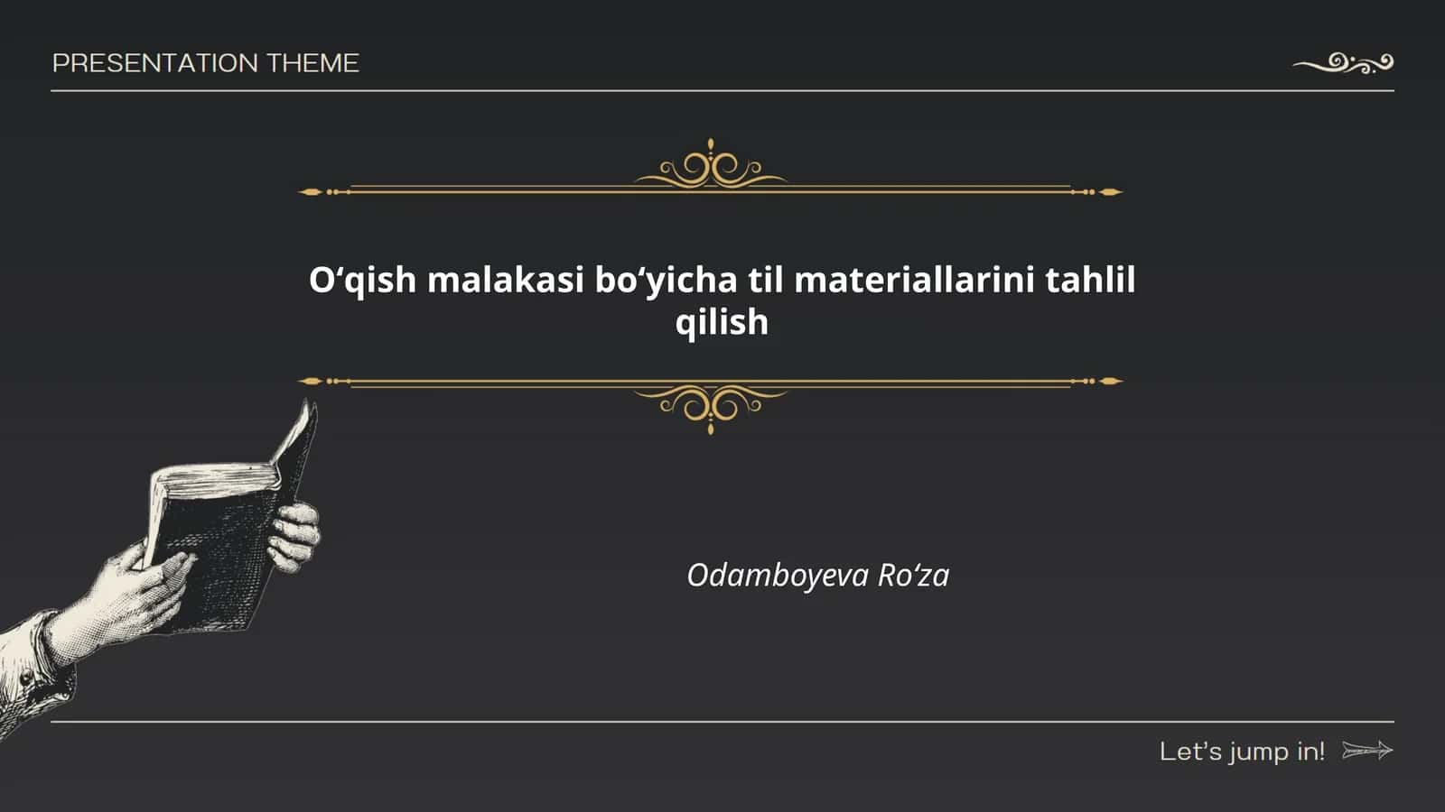 Matn tushunish usullari