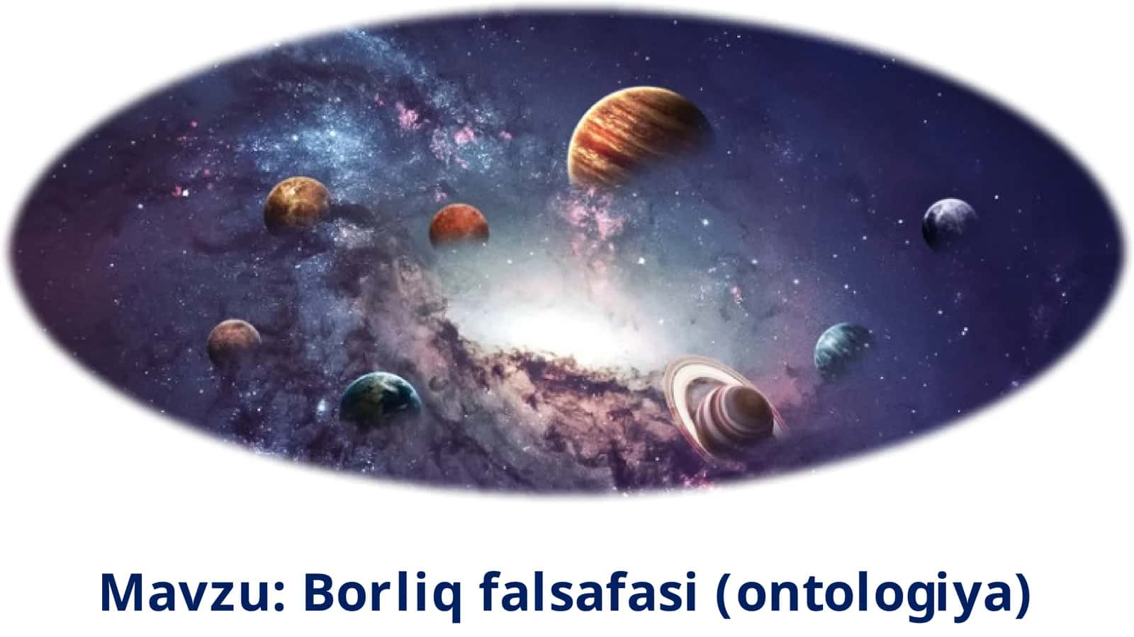 Borliq falsafasi(ontologiya)