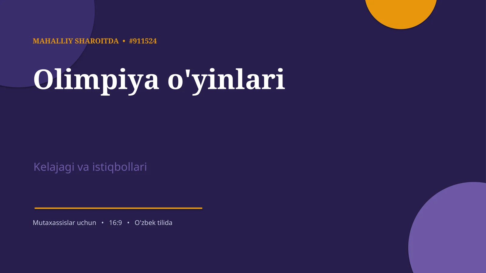 Olimpiya o'yinlari