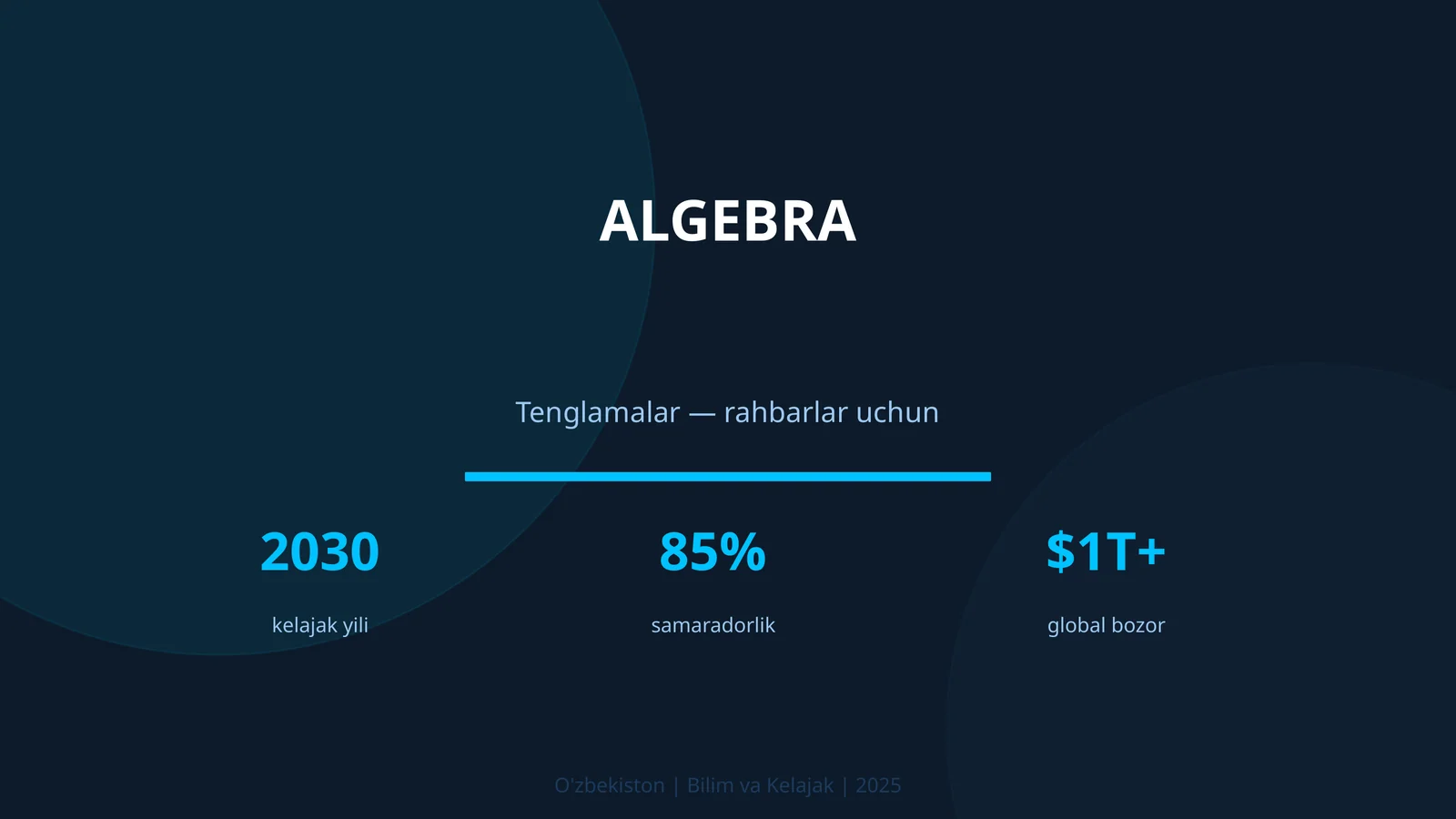 Algebra