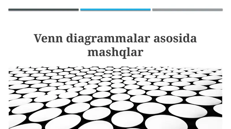 Venn Diagrammalari: Asoslar va Qo'llanilishi