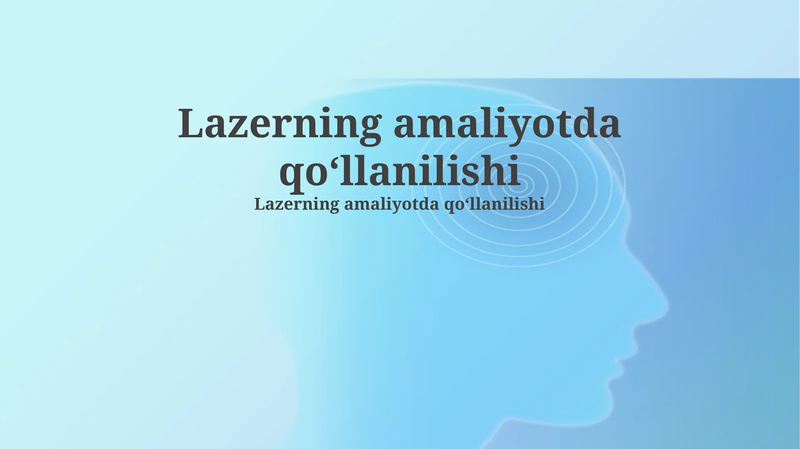 Lazer Texnologiyalarining Harbiy Sobiqdagi Qo‘llanilishi