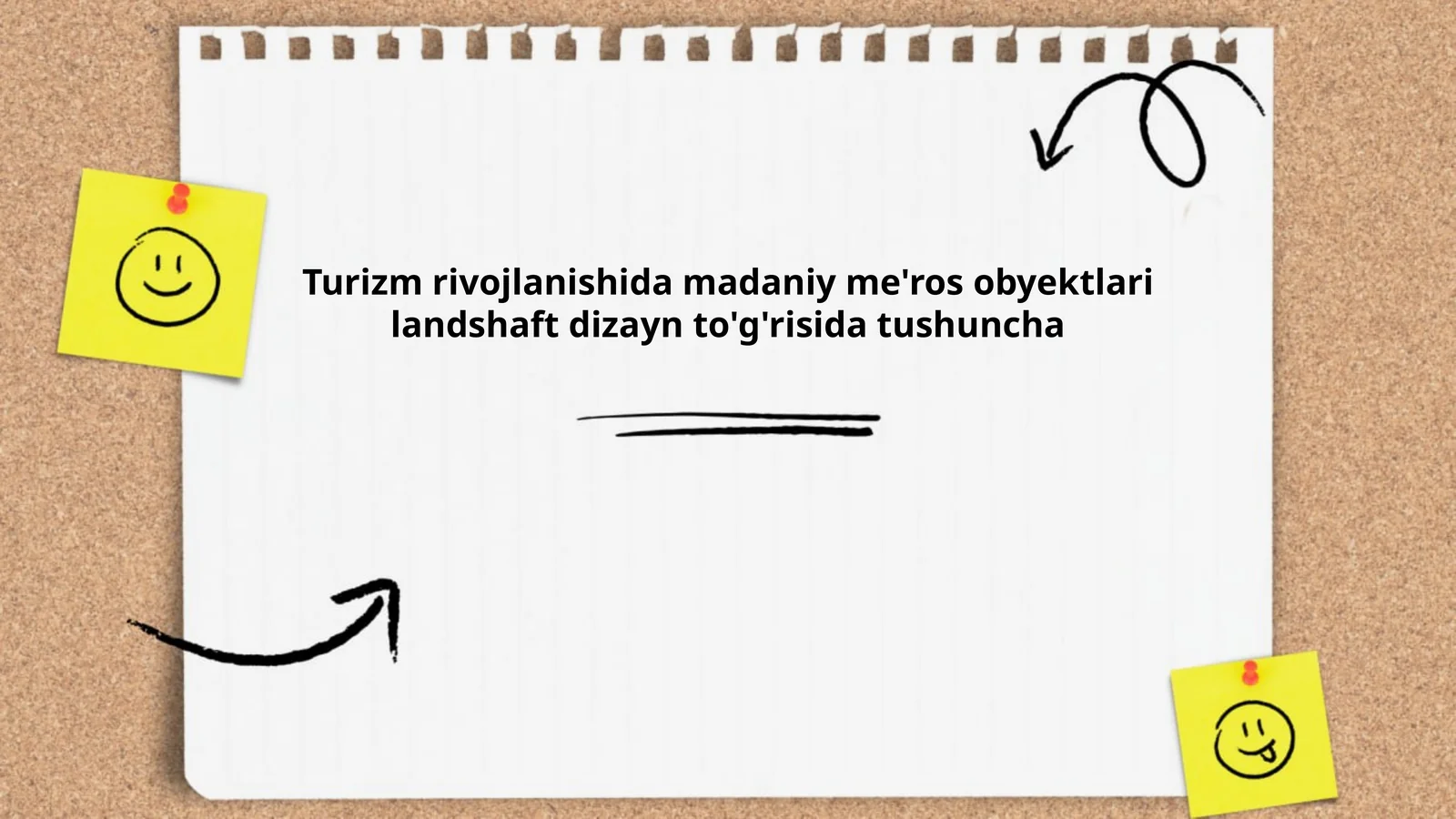 Madaniy Meros Obyektlari Turizm Rivojlanishi