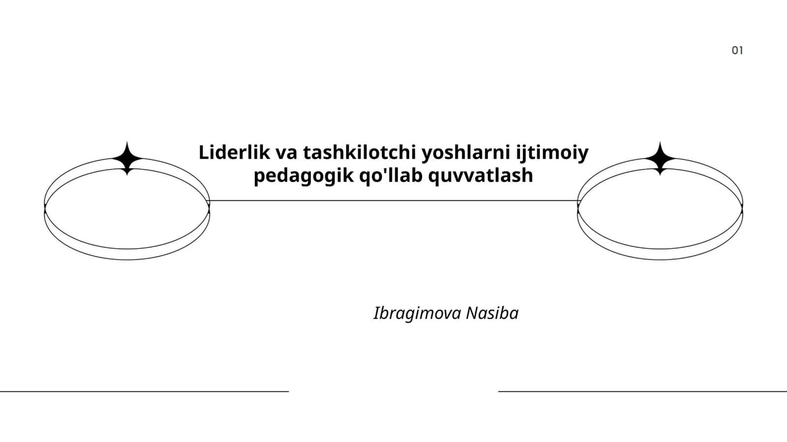 Liderlik va tashkilotchi yoshlarni ijtimoiy pedagogik qo'llab quvvatlash