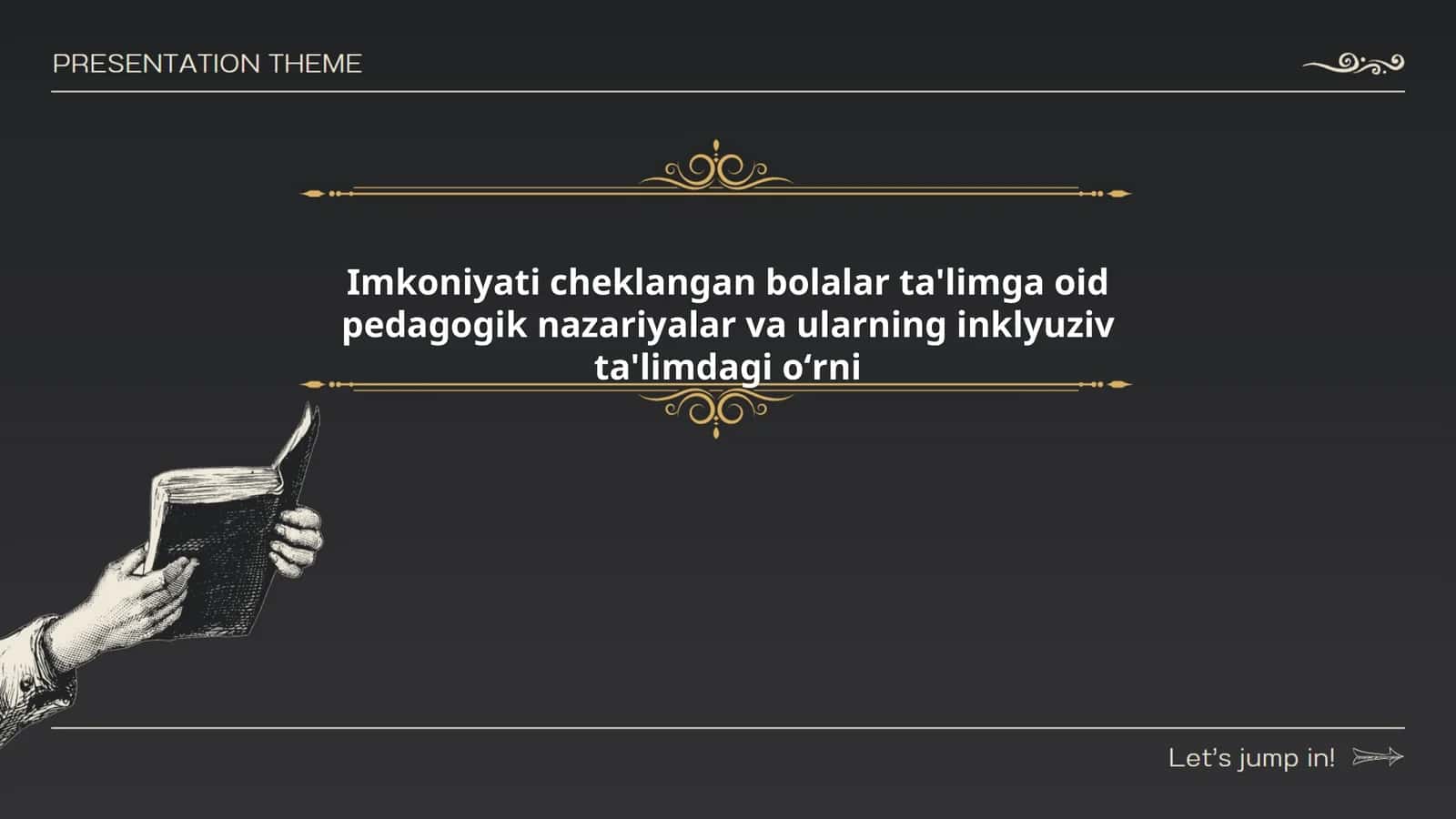Imkoniyati cheklangan bolalar ta'limga oid pedagogik nazariyalar va ularning inklyuziv ta'limdagi oʻrni