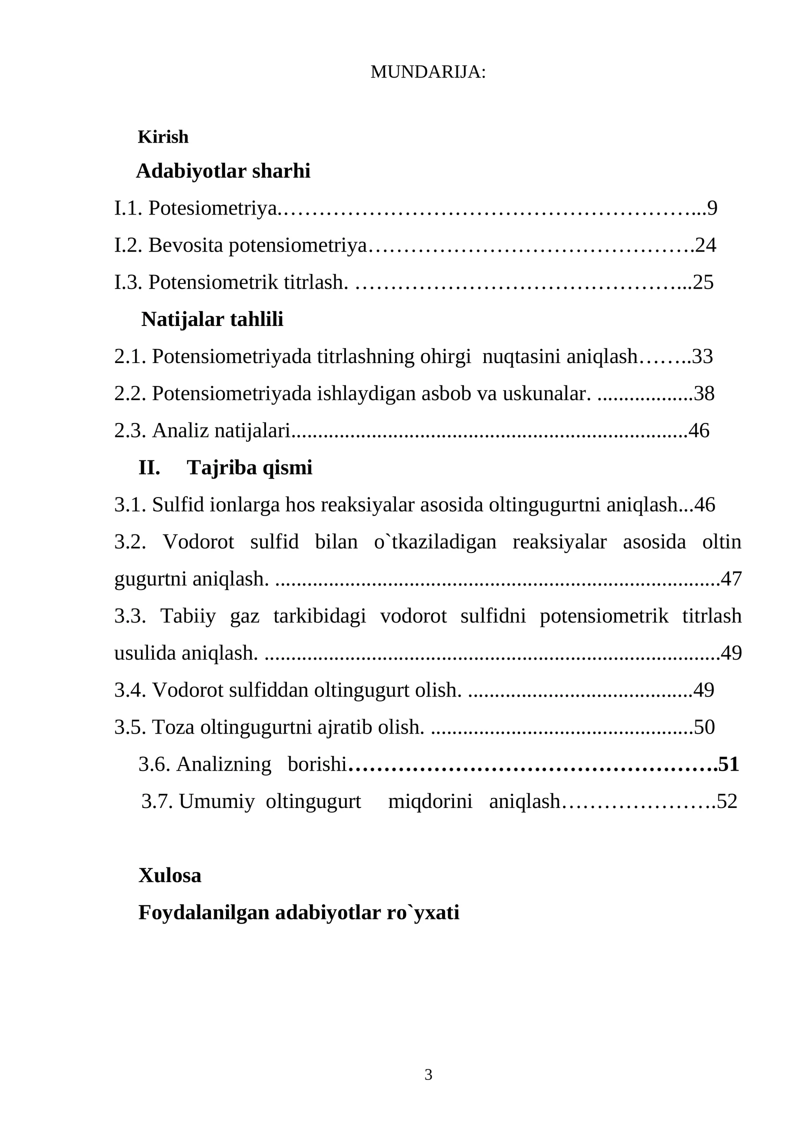 Potensiometriya