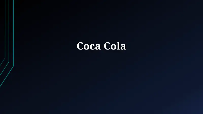 Coca-Cola
