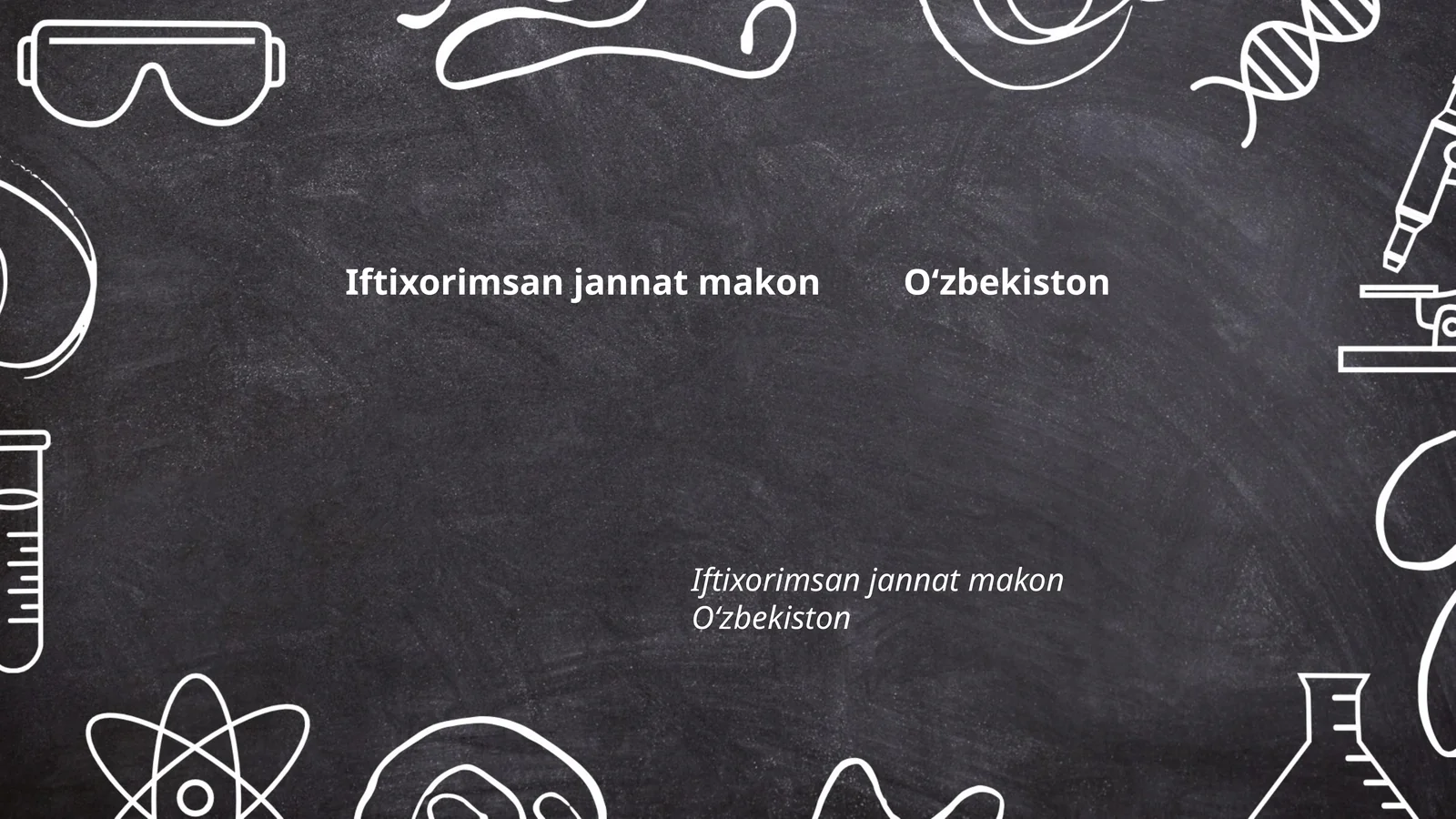 Oʻzbekistonning goʻzal tabiati