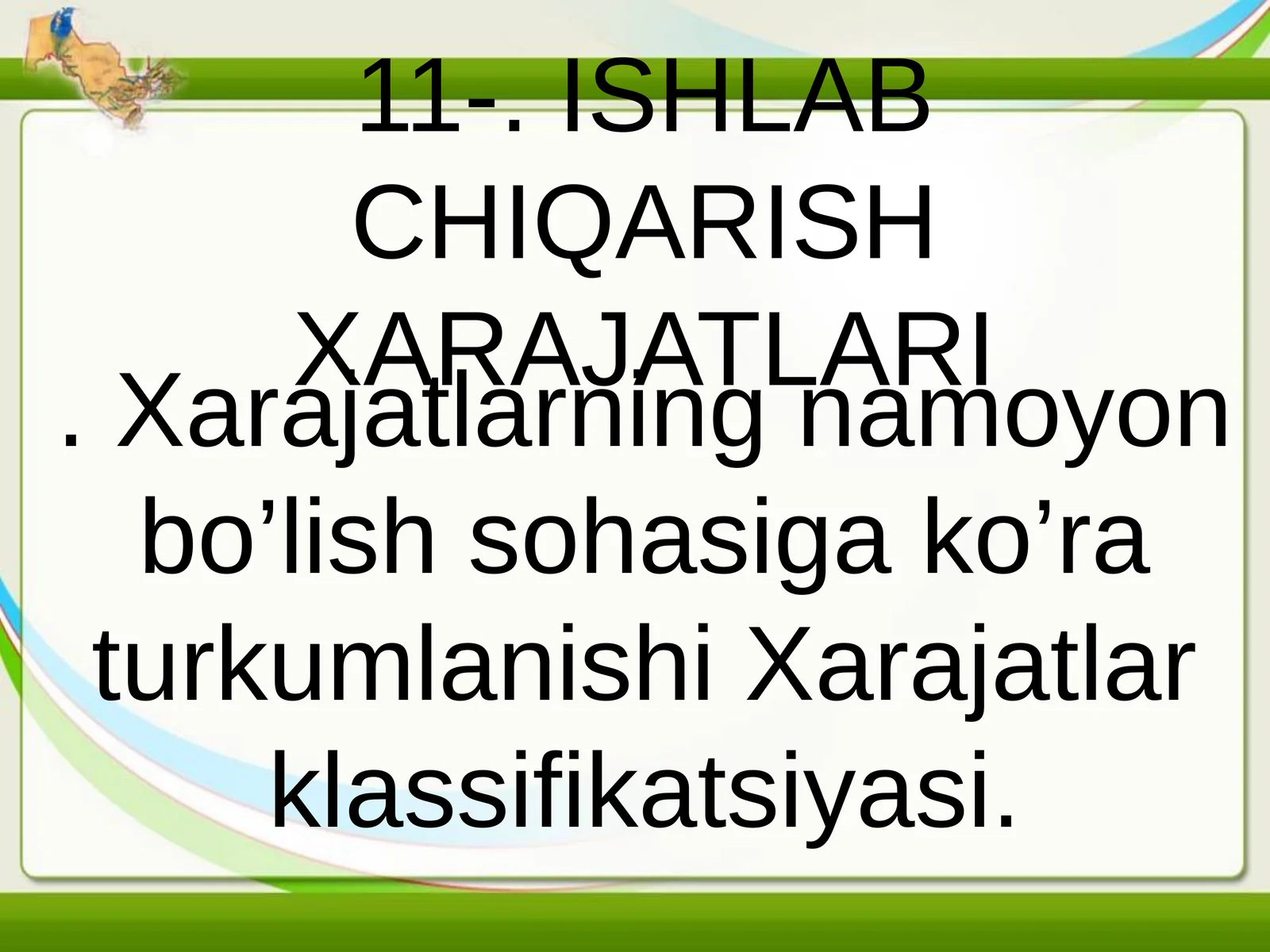 Ishlab chiqarish xarajatlari