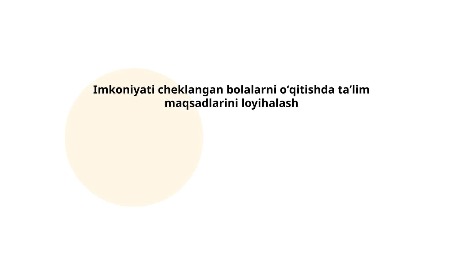 Qurbonova Sevinch