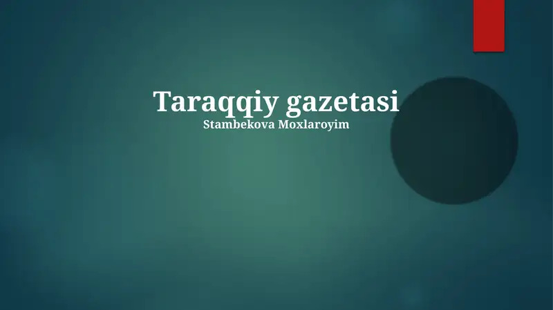 Progress gazetasi