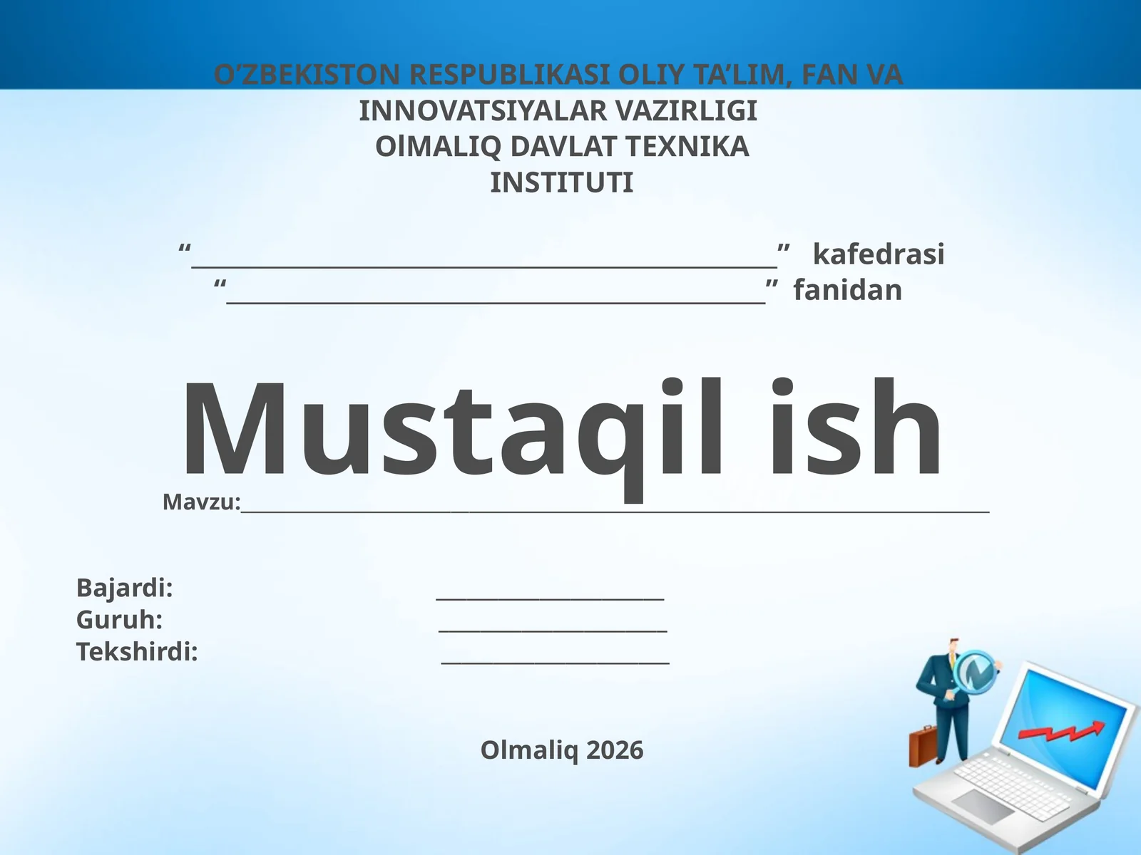 O’lchash asboblarining asosiy metrologik tavsiflari