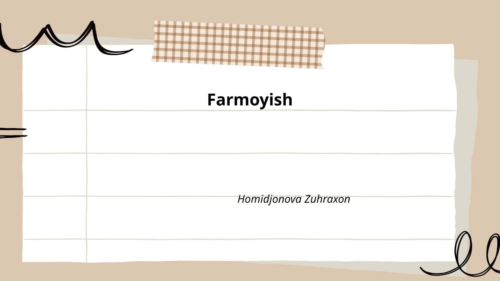 Farmoyish