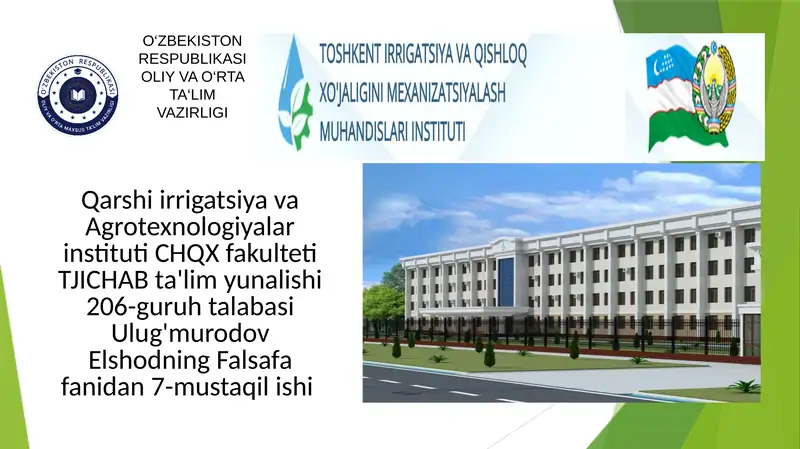 Falsafa Fanining Predmeti, Mazmuni va Jamiyatdagi Roli