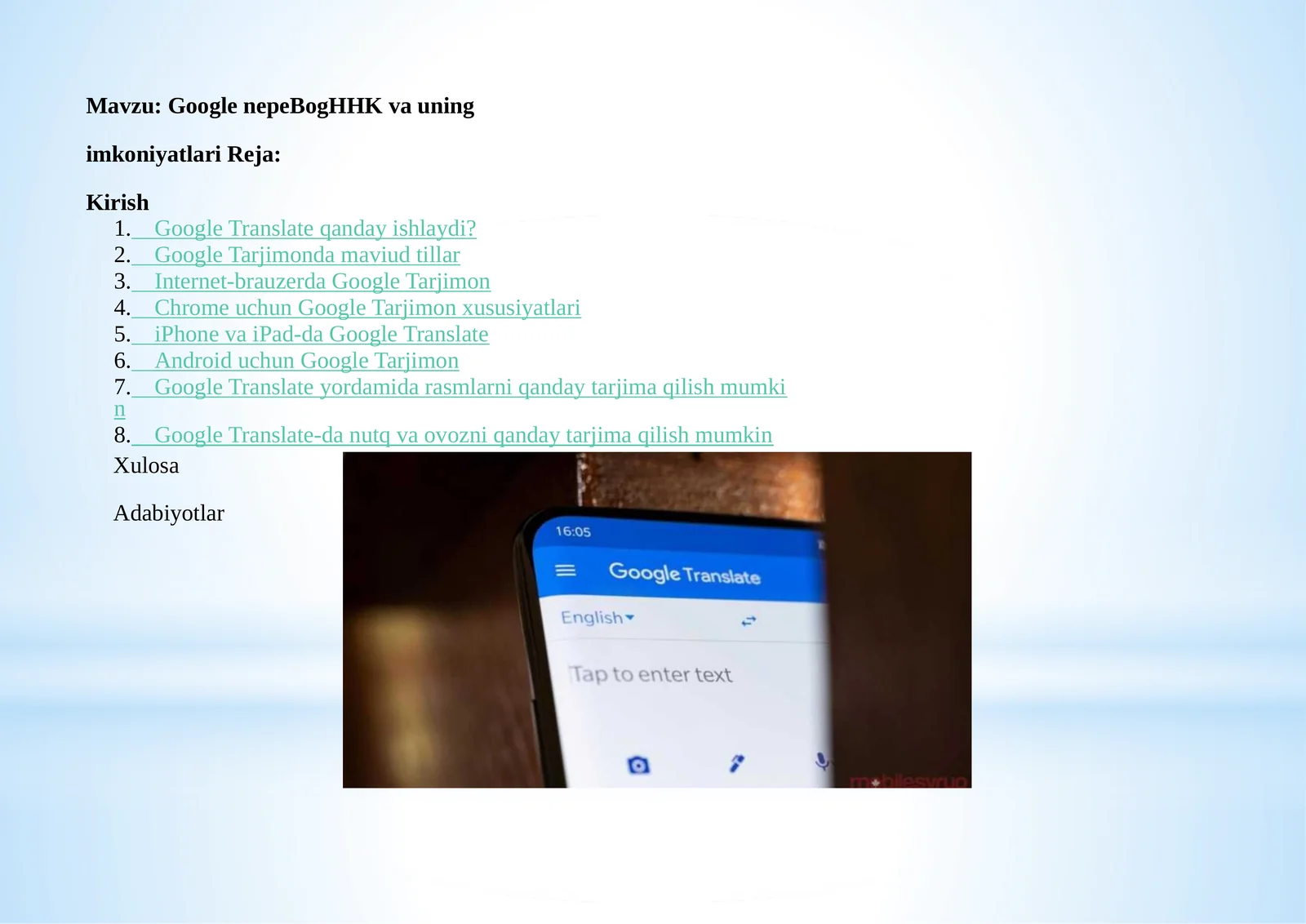 Google Translate