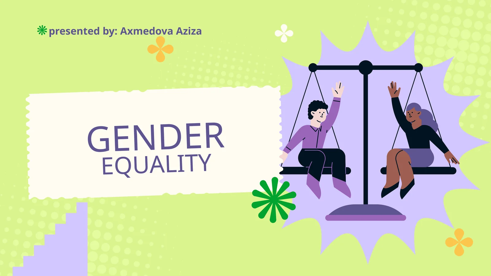 GENDER EQUALITY