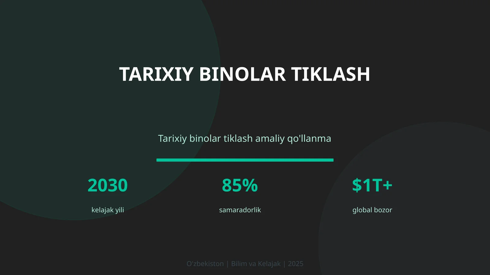 Tarixiy binolar tiklash