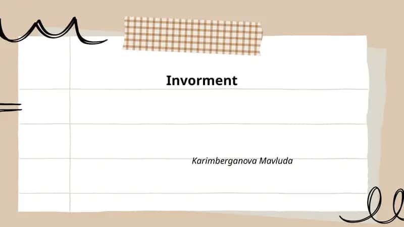 Invorment