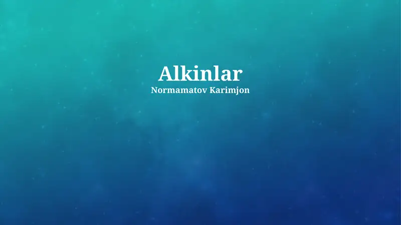 Alkinlar