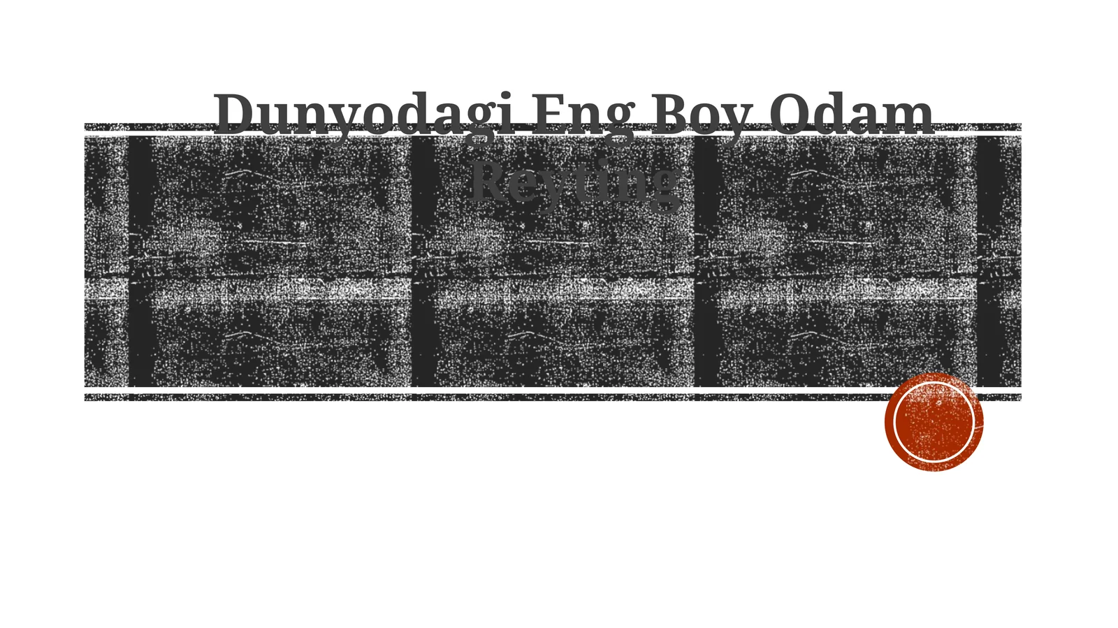 Jeff Bezos, Dunyodagi Eng Boy Odam Reyting