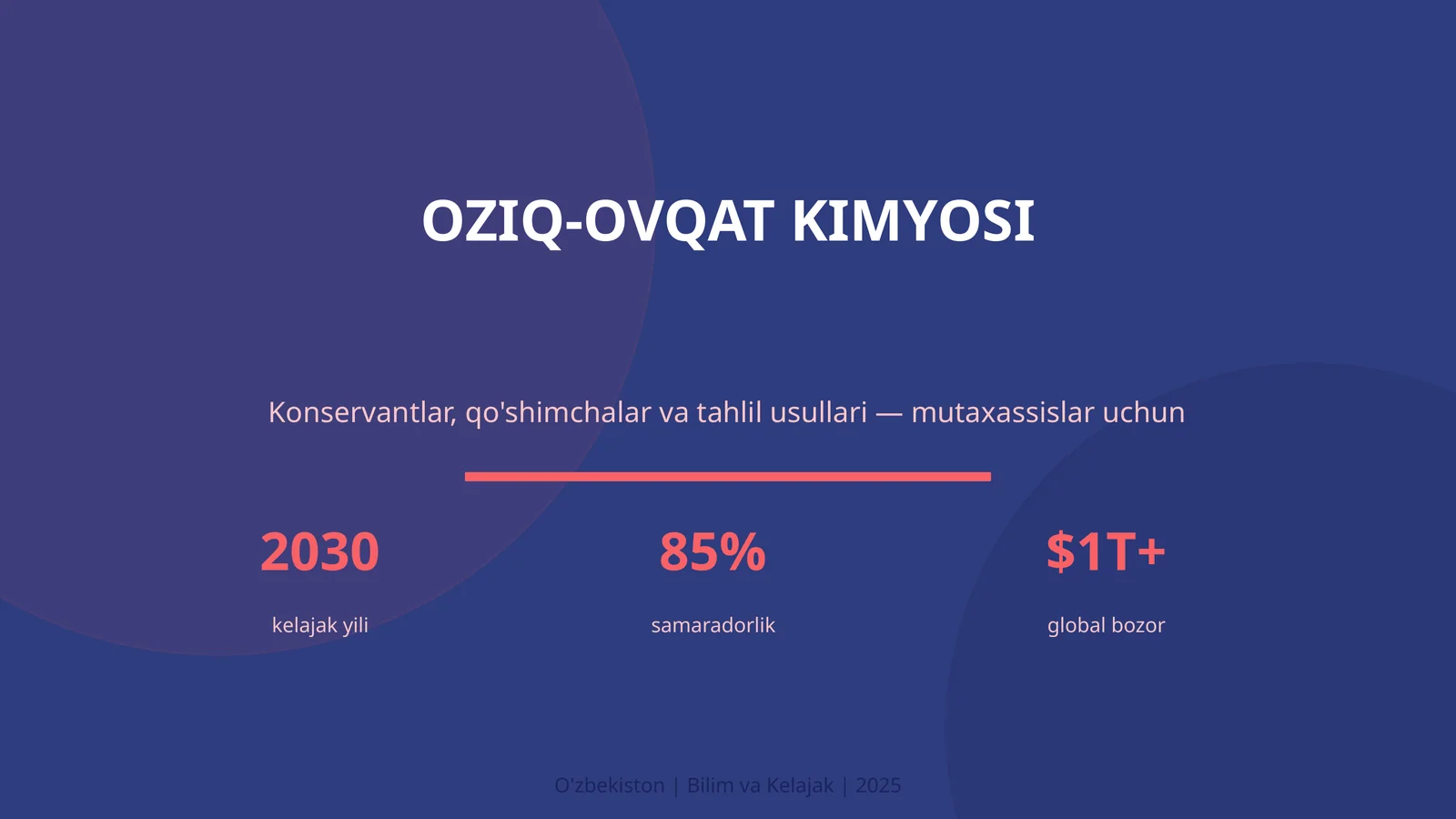 Oziq-ovqat kimyosi