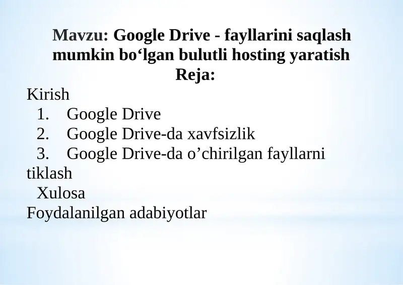 Google Drive