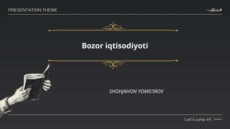 Bozor iqtisodiyoti