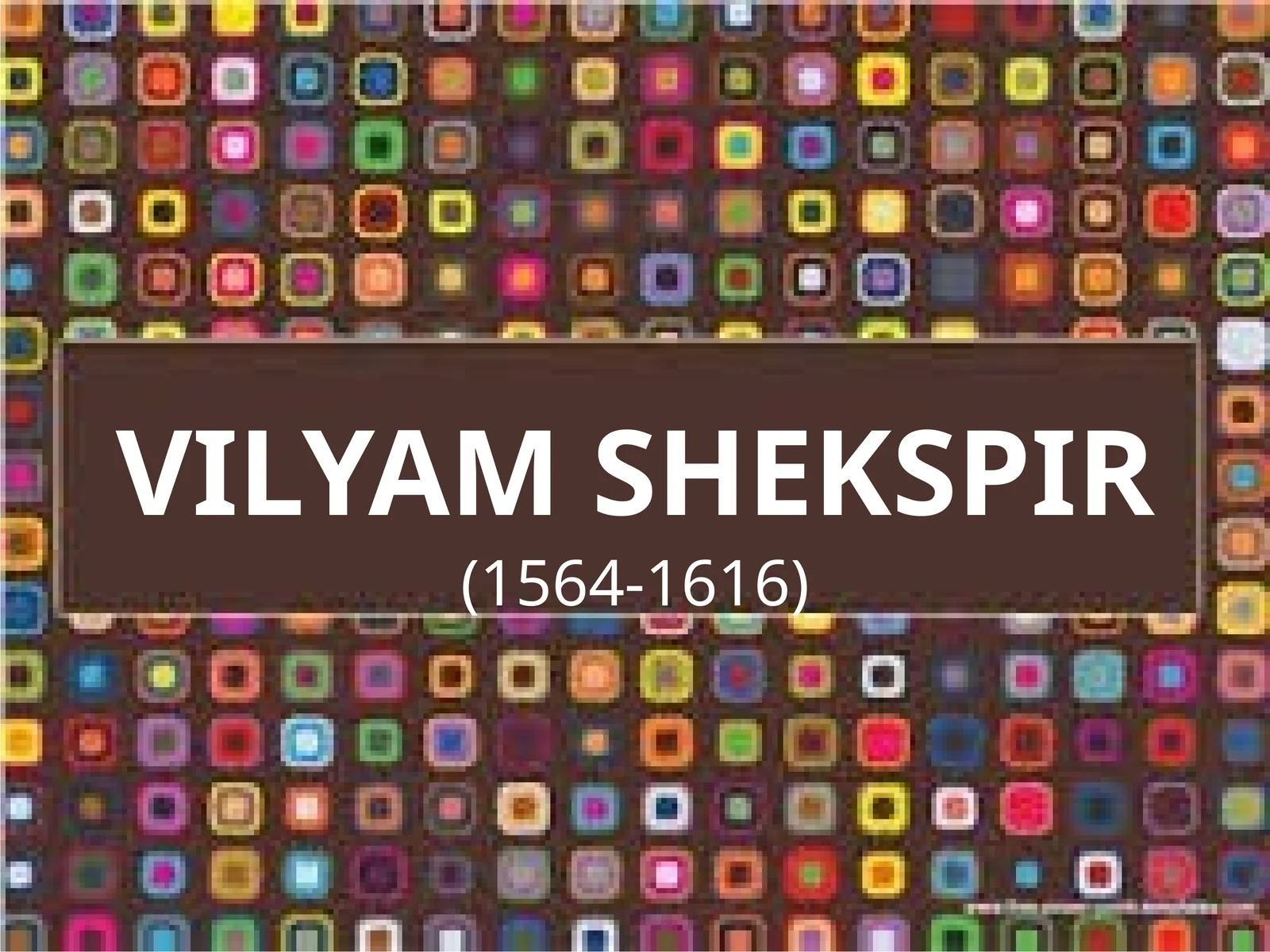 VILYAM SHEKSPIR