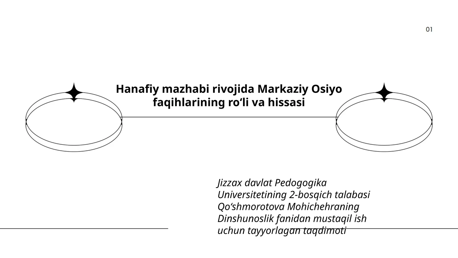 Hanafiy mazhabi rivojida Markaziy Osiyo faqihlarining roʻli va hissasi