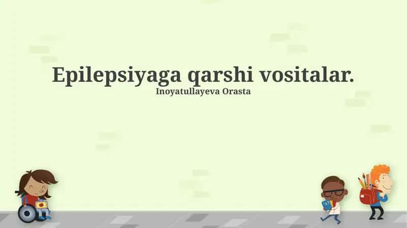 Epilepsiyaga qarshi dori vositalar