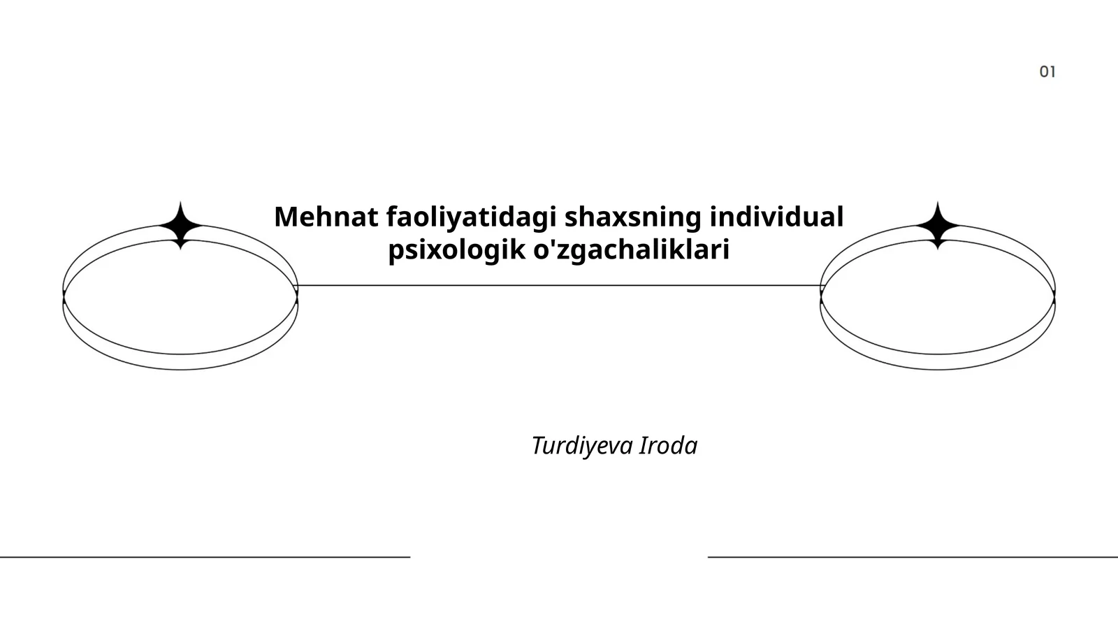 Mehnat faoliyatidagi shaxsning individual psixologik o'zgachaliklari